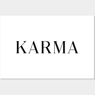 Karma Posters and Art